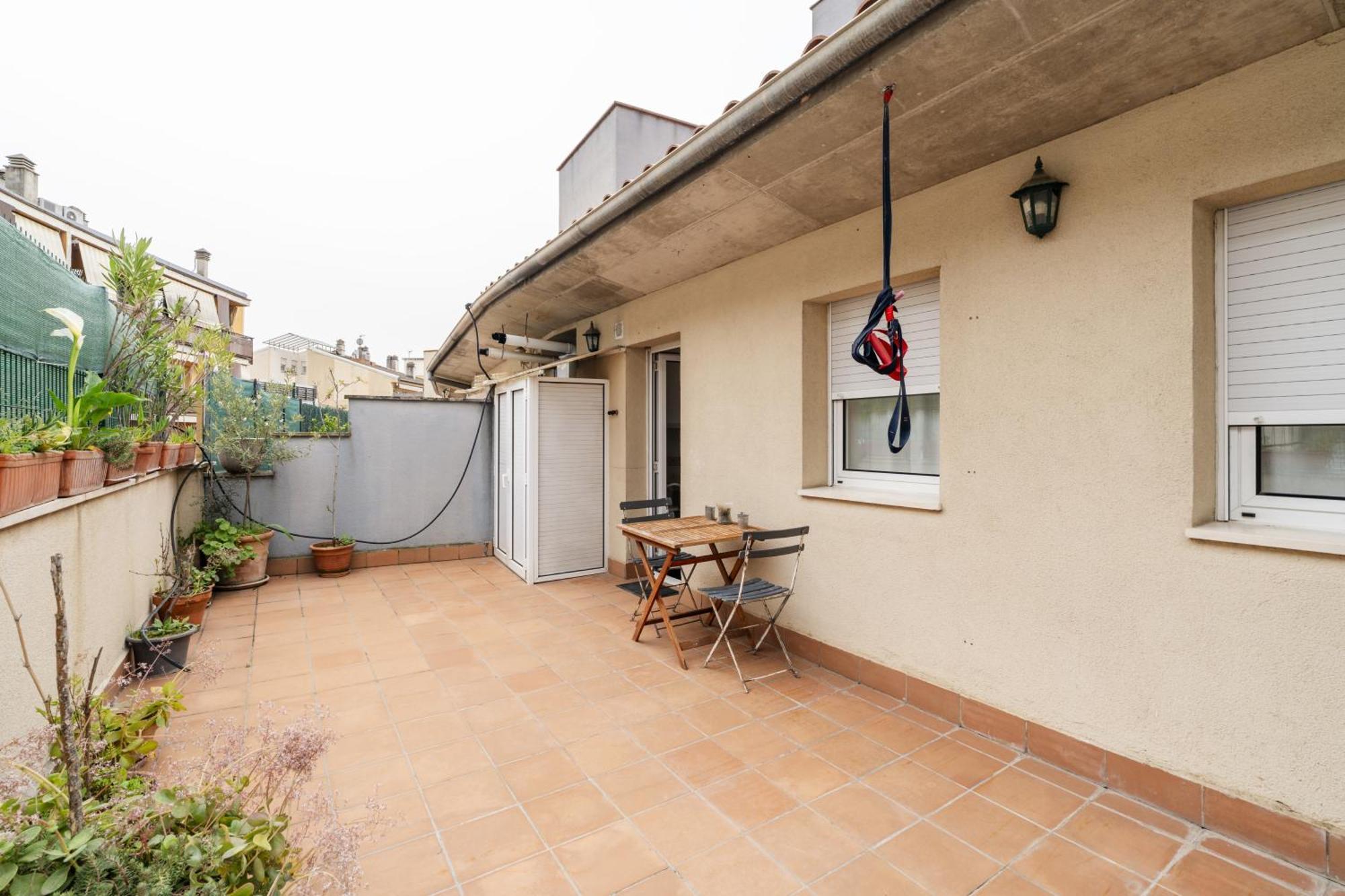 Apartamento Con Dos Grandes Terrazas En Girona Exterior foto